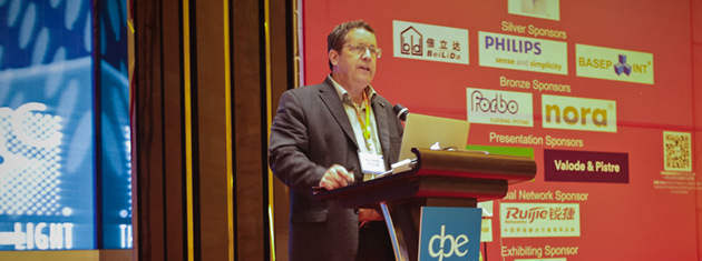 Karl Haas at the China Cultural Building Design and Operations Congress