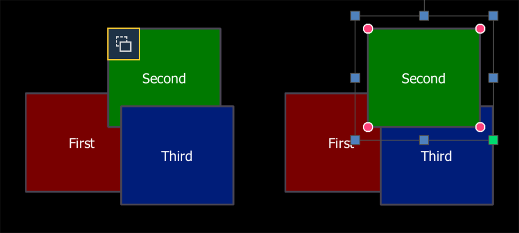 Magic Sheet-Layout-Werkzeugleiste