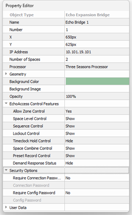 Echo Expansion Bridge Properties