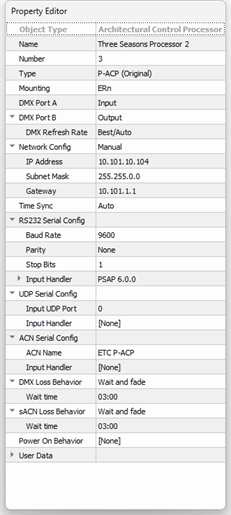 P-ACP Mk1 Property Editor