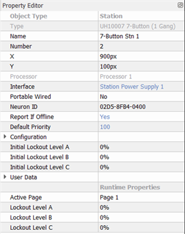 Setting, Use Color for Advanced Access Level in Property Editor