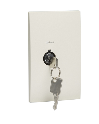 Echo Lockout Station - white