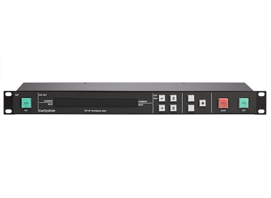 CueSystem Playback Rack front
