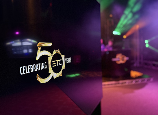 ETC ha celebrato 50 anni di innovazione al PLASA
