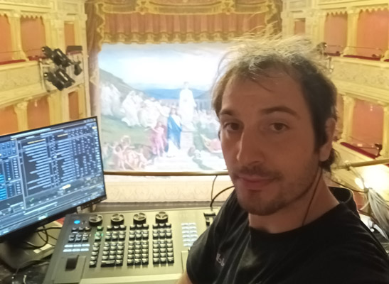 Federico Calzini con Eos e Augment3d