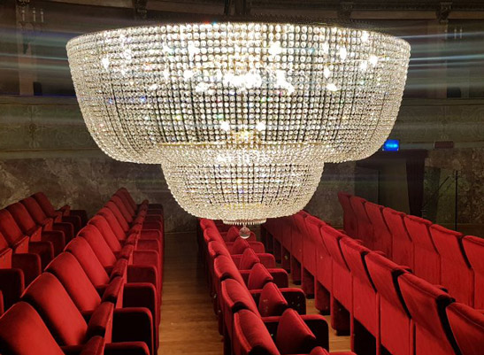 Relamping Led del Teatro Ebe Stignani