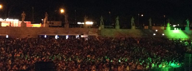 Circo Loco event, Stadio Dei Marmi arena, Rome, Italy