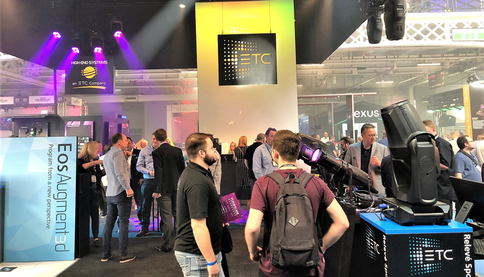 ETC Celebrates Augment3d award win at PLASA 2019