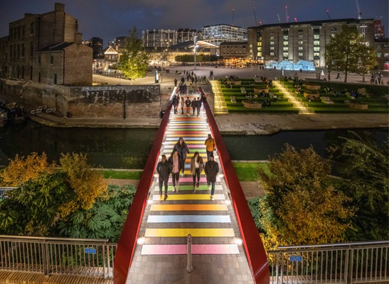 ETC Sensor3 power control selected for Kings Cross central development