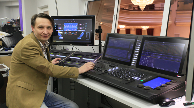 Marcel Arukayev, electrical-lighting department chief