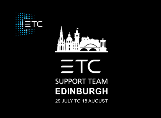 ETC Returns to Edinburgh to Support Festival Technicians