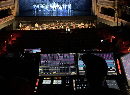 Eos Apex takes control at the La Monnaie / De Munt Theatre in Belgium
