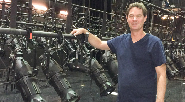 Glee lighting designer Andrew Glover