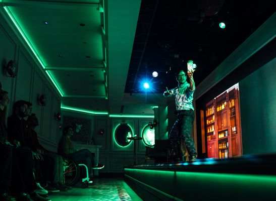 ETC Fixtures and Control Add to Immersive Experience at Johnnie Walker Princes Street