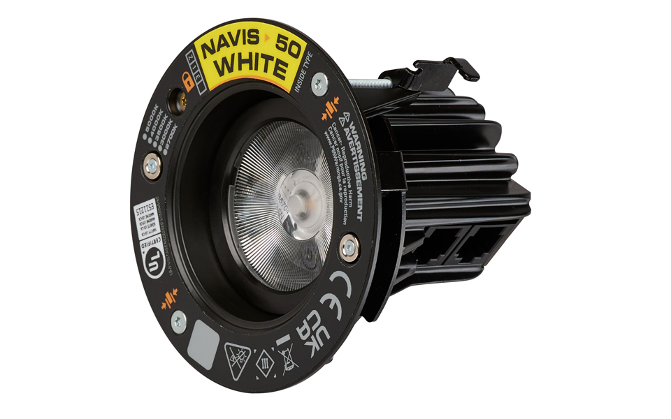 ETC’s Navis 50 luminaire for use with F-Drive RX