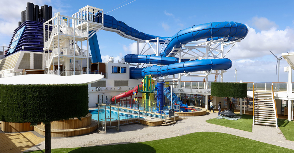 Aqua-Park-Area, photo © Ingrid Fiebak-Kremer/ Norwegian Cruise Line