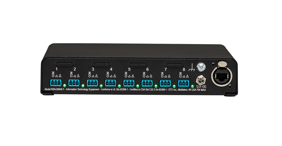 ETC adds Response Mk2 8-Port DMX Gateways