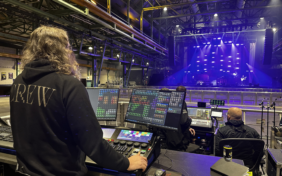 LD Richard Larkum Brings Stage Hog on Tour with Biffy Clyro 