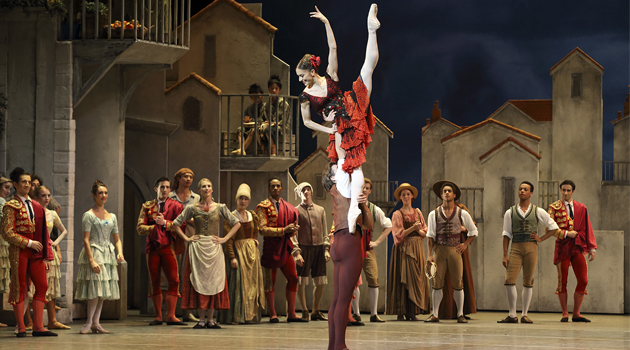 ETC Source Four LED lit Don Quixote by London's Royal Ballet at the Shanghai Grand Theatre