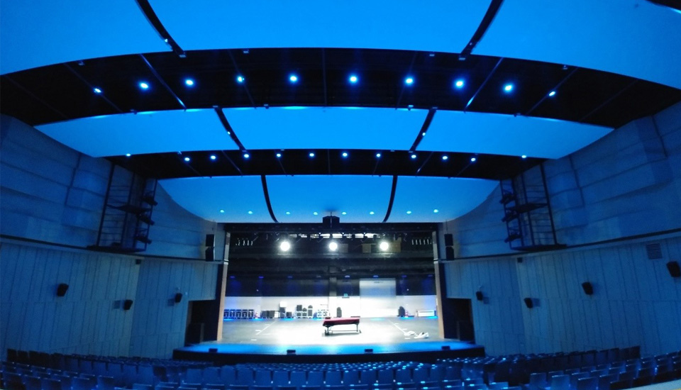 ETC lights up yeju cultural and arts center