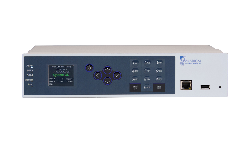 Paradigm Architectural Control Processors