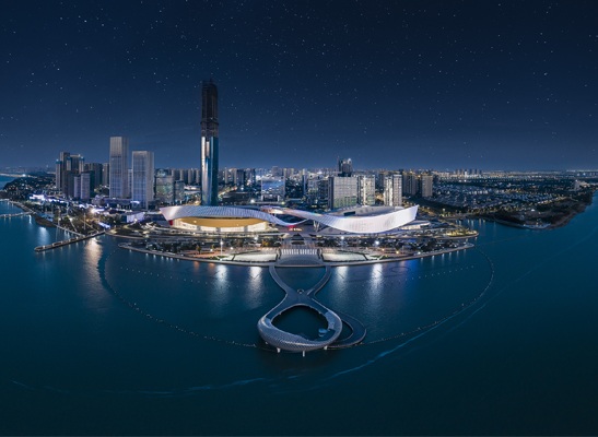 Suzhou Bay Cultural Center Shines with ETC