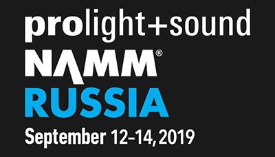 Prolight+Sound NAMM Russia 2019