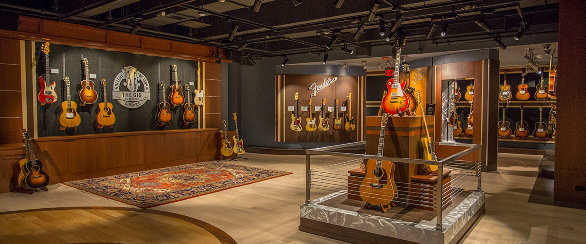 The Gallery of Iconic Guitars (The GIG) at Belmont, Nashville, TN © Wallace Powers