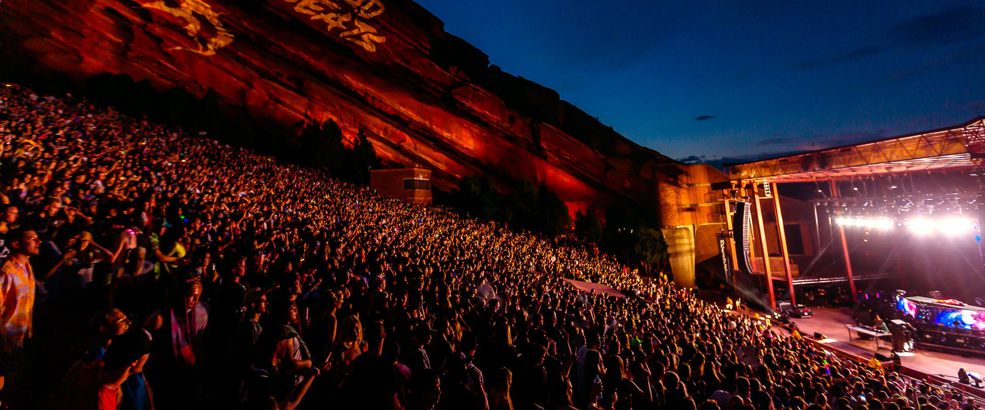 Red Rocks Amphitheatre,   Morrison, CO