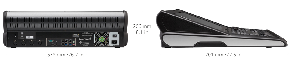 Road Hog 4-21 dimensions