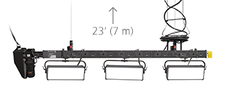 FlyPipe Studio 23 feet lift