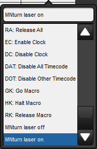 Comment Macro Menu Showing Custom MIDI Note Entry