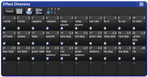 The Effect Directory