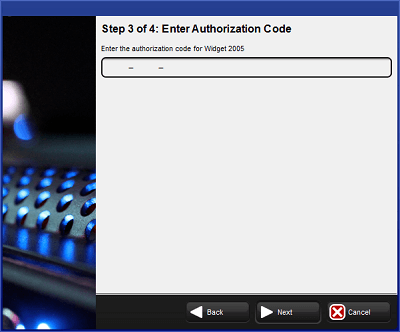 Widget Upgrade Utility step 3.